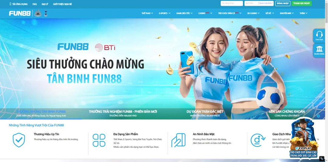 Các loại hình đá gà phổ biến và hấp dẫn tại FUN88